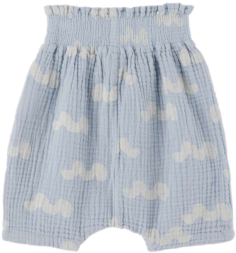 Bobo Choses Baby Blue Waves Lounge Pants