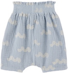 Bobo Choses Baby Blue Waves Lounge Pants