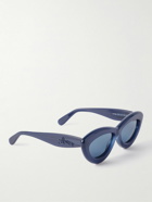 Loewe - Curvy Cat-Eye Acetate Sunglasses