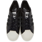 adidas Originals Black and White Superstar Sneakers