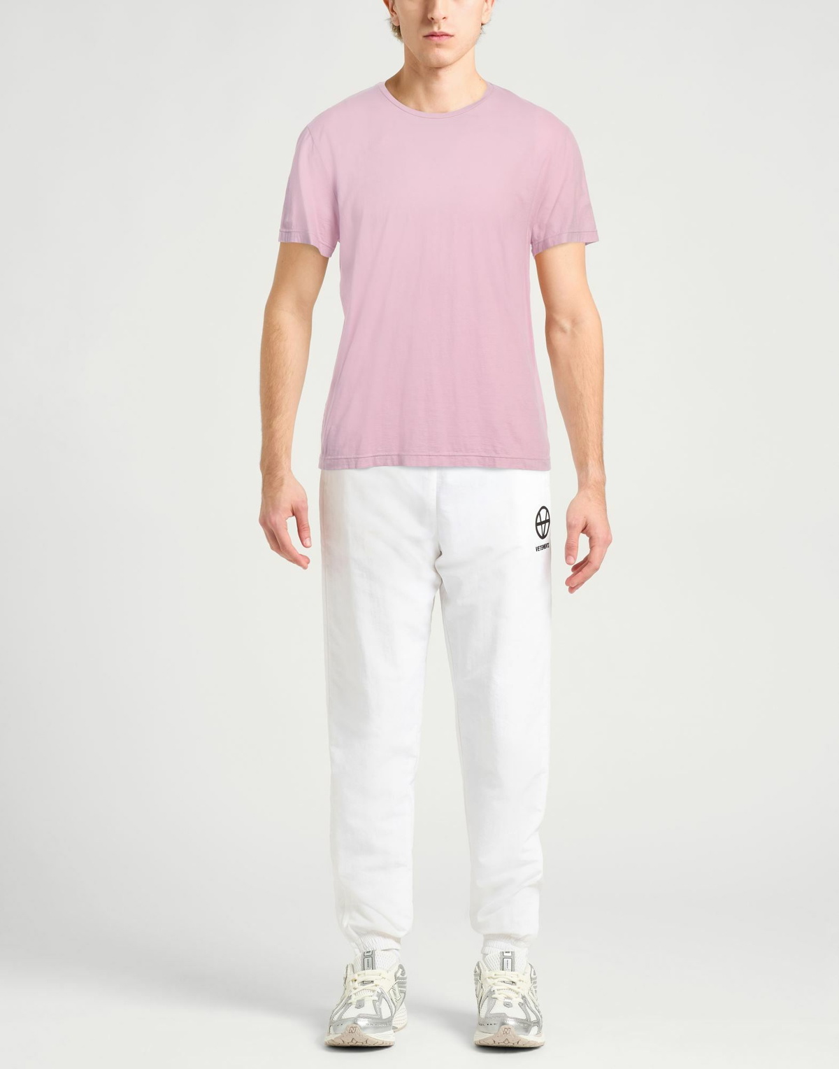 Dondup Mens T-shirt in Pink