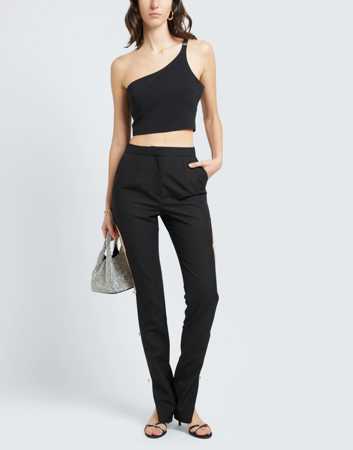 Christopher Kane Womens Pants in Black