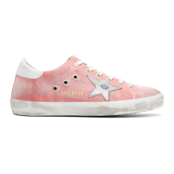 Photo: Golden Goose Red Drill Superstar Sneakers