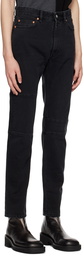 MM6 Maison Margiela Black Slim-Fit Jeans