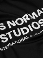 Pas Normal Studios - Mechanism Pro Rain Logo-Print Cycling Jersey - Black