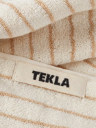 TEKLA - Bath Set of Four Striped Organic Cotton-Terry Towels