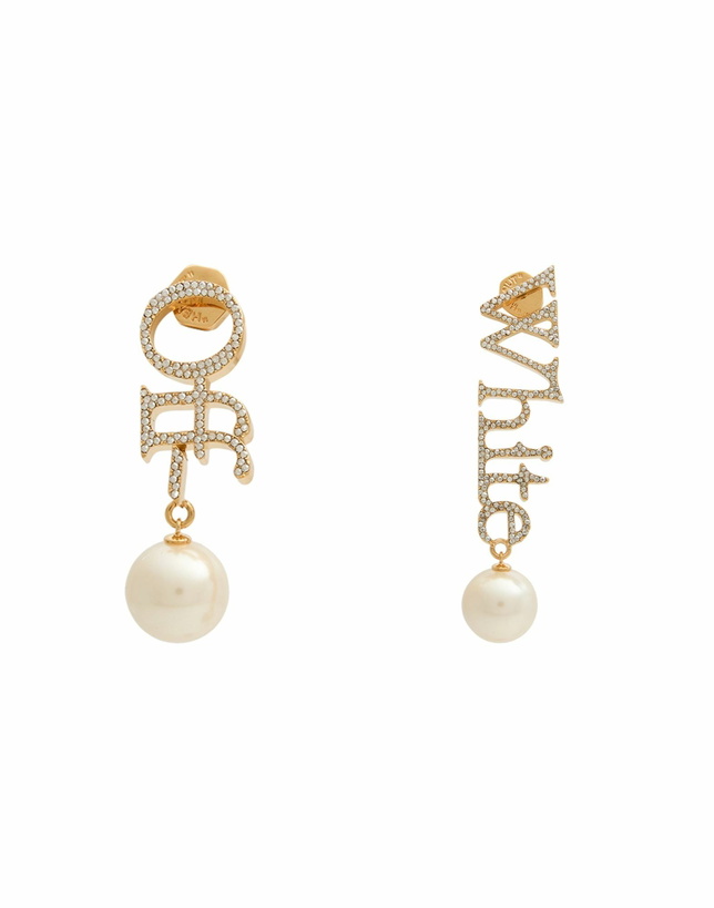 Photo: Off-white Womens Earrings in Gold