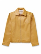 Séfr - Truth Faux Leather Jacket - Yellow
