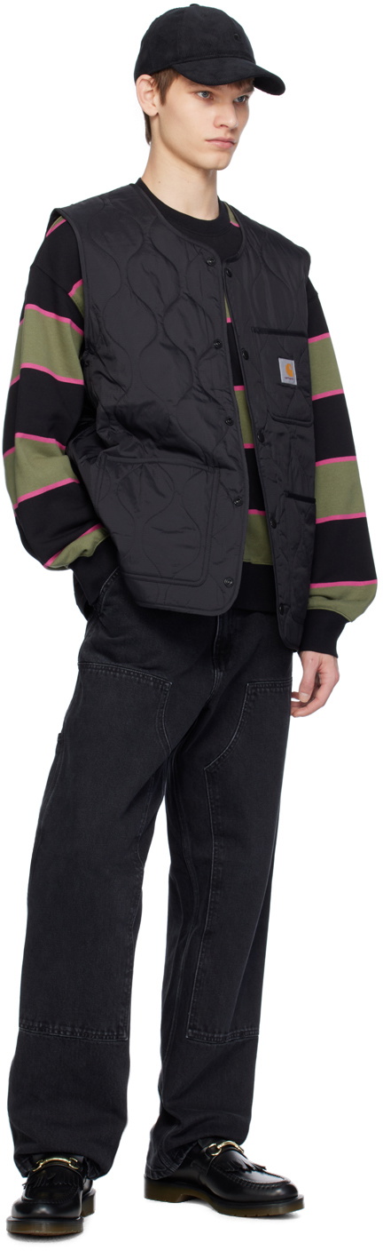 カーハート　carharrt active vest black Carhartt Work In Progress // WIP Black Cargo Vest – VSP