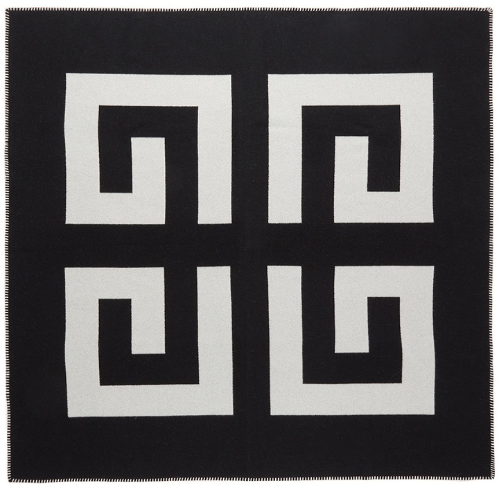 Photo: Givenchy Black Logo Blanket
