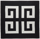 Givenchy Black Logo Blanket