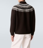 Arch4 Mr Saint Gervais Fair Isle cashmere sweater