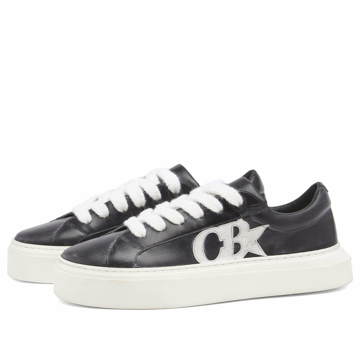 Cole Buxton Men's CB Star Sneaker in Black