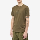 C.P. Company Men's Embossed Logo T-Shirt in Ivy Green