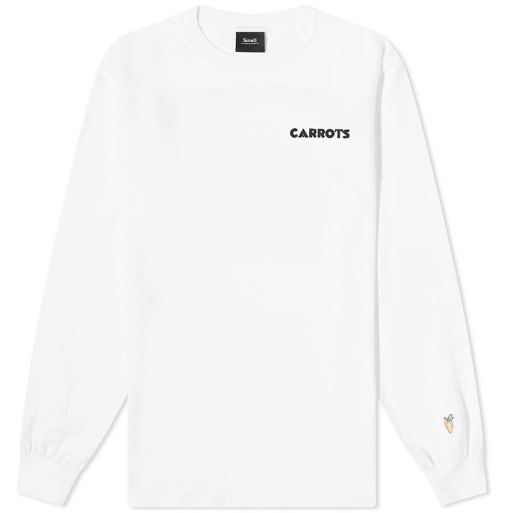 Photo: Carrots by Anwar Carrots Men's Long Sleeve Home T-Shirt in White