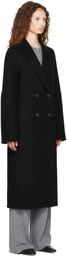 LISA YANG Black Doublé Shawl Coat