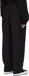 Maison MIHARA YASUHIRO Black Light Oxford Easy Trousers