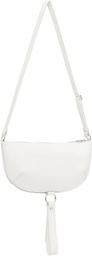 Courrèges White Holy Eclipse Leather Bag