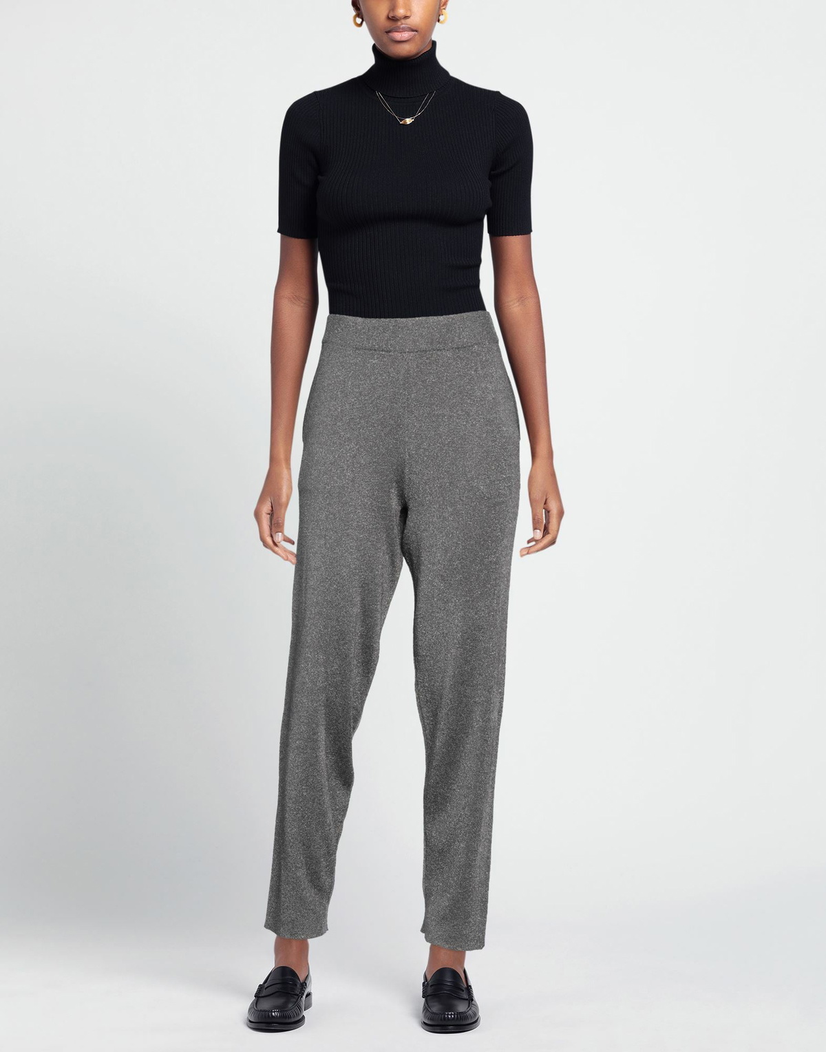 Alessia Santi Womens Pants Lead