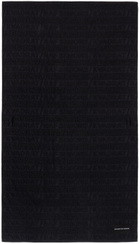 Kvadrat/Raf Simons Black Beach Towel