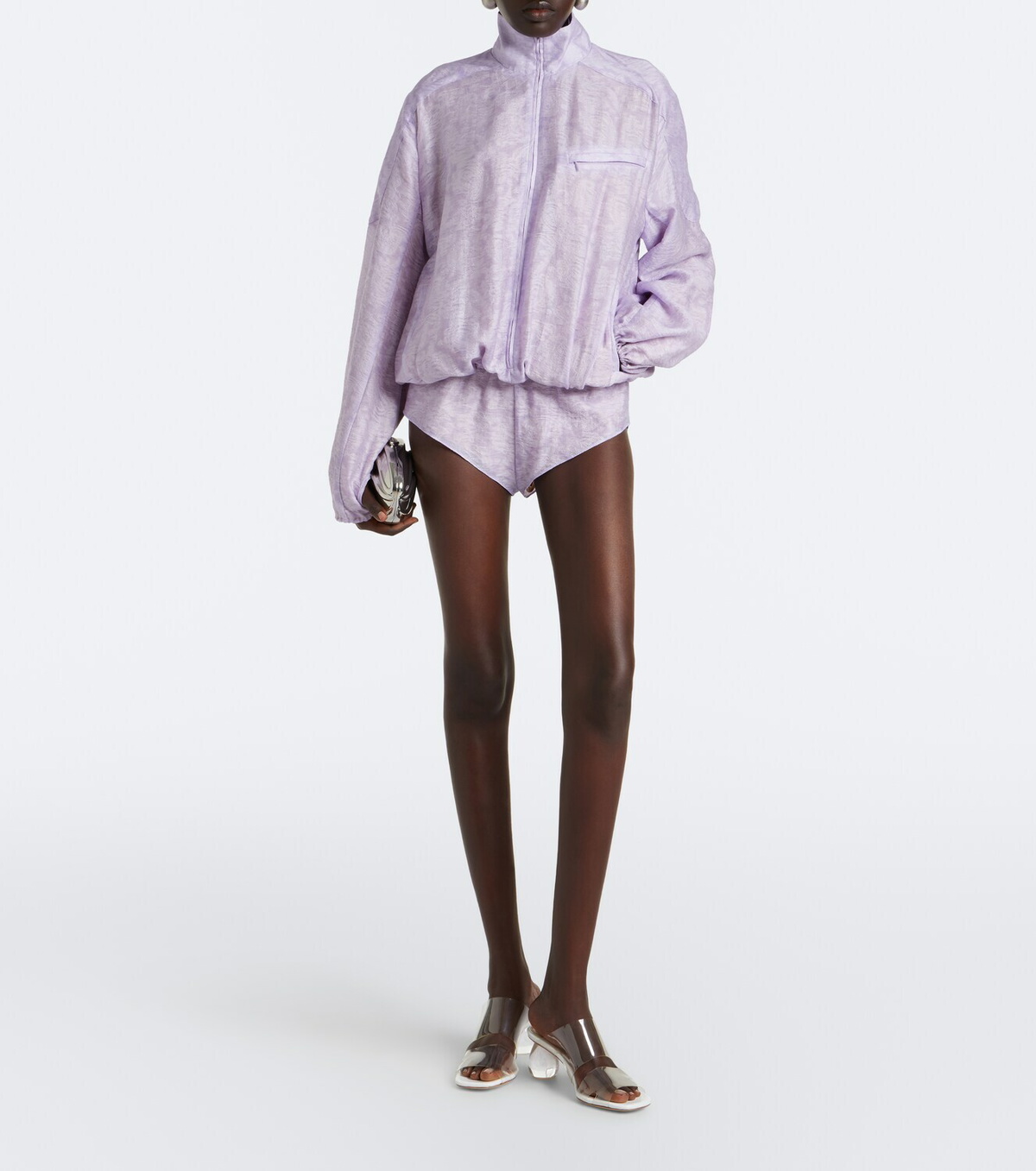 Christopher Esber Light Leak jacquard romper