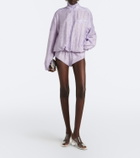 Christopher Esber Light Leak jacquard romper