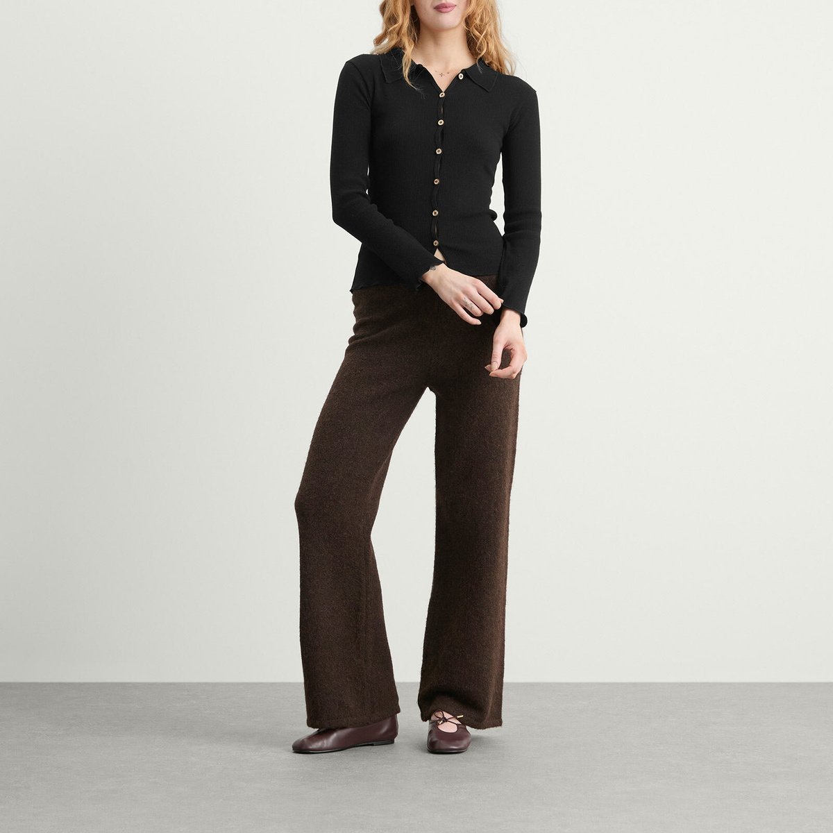 4th & Reckless Women's Brady Trouser in Chocolate