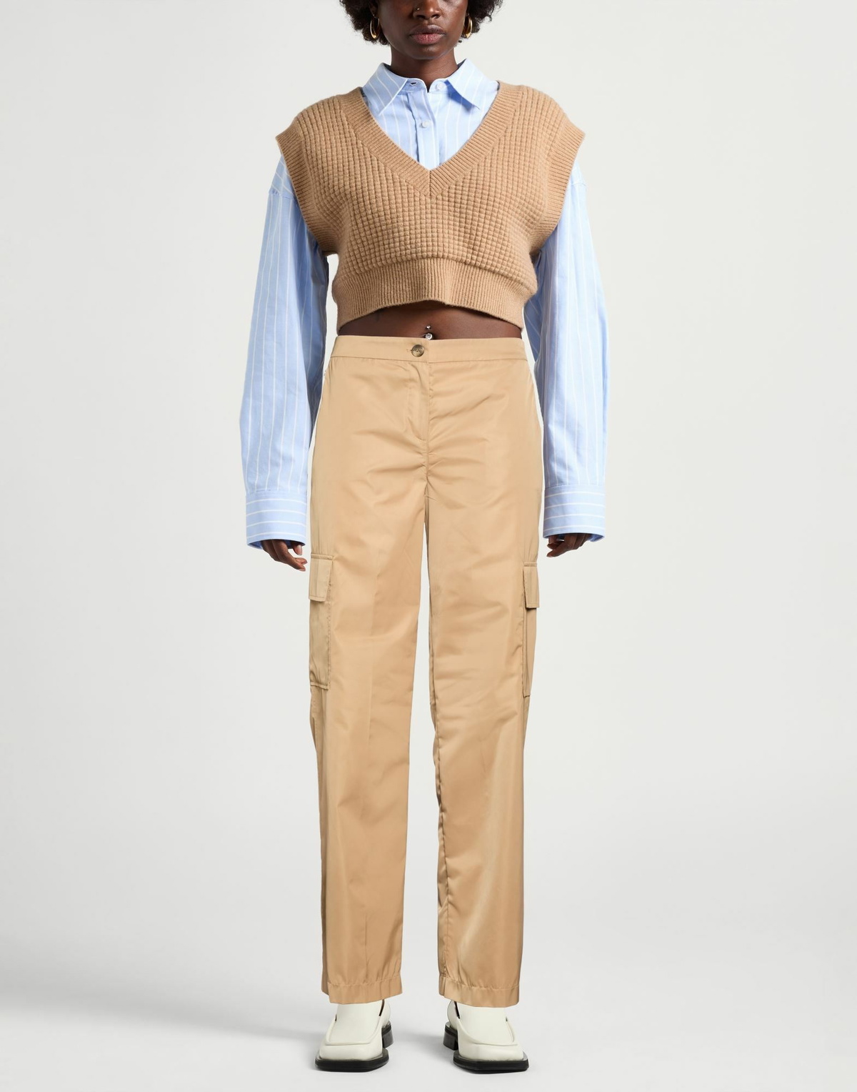 Jijil Womens Pants Khaki