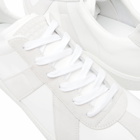 Maison Margiela Men's Tonal Replica Sneakers in Off White