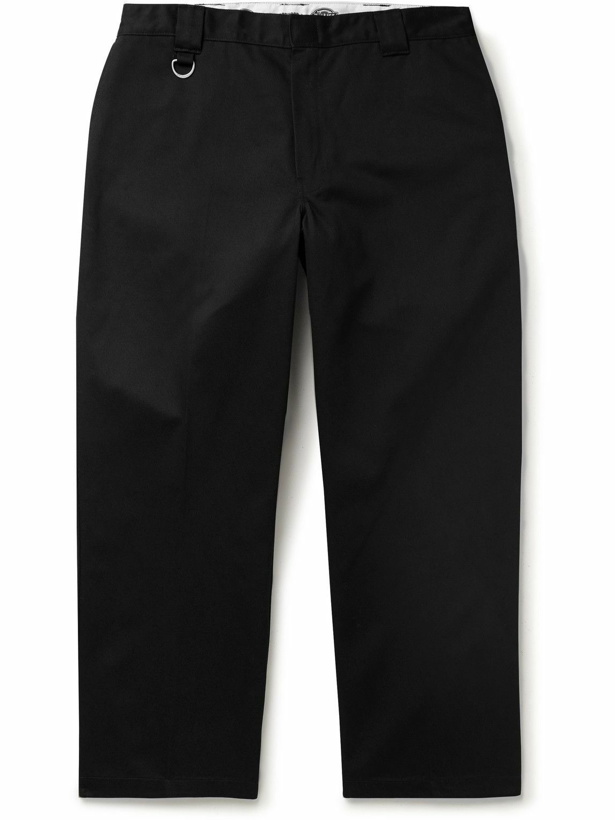 Photo: Neighborhood - Dickies® Wide-Leg Logo-Appliquéd Twill Trousers - Black