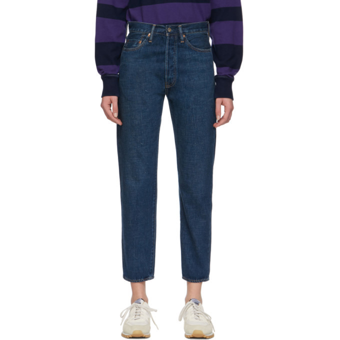 Photo: Chimala Indigo Narrow Tapered Cut Selvedge Jeans