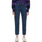 Chimala Indigo Narrow Tapered Cut Selvedge Jeans