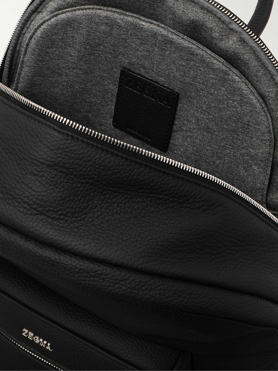 Zegna - Full-Grain Leather Backpack