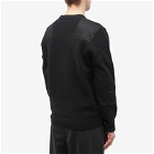 Fred Perry Men's x Raf Simons Military Knit in Black