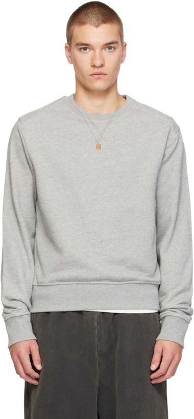 Photo: Entire Studios Gray Pod Crew Sweatshirt