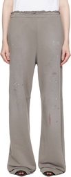 MM6 Maison Margiela Taupe Light Sweat Lounge Pants