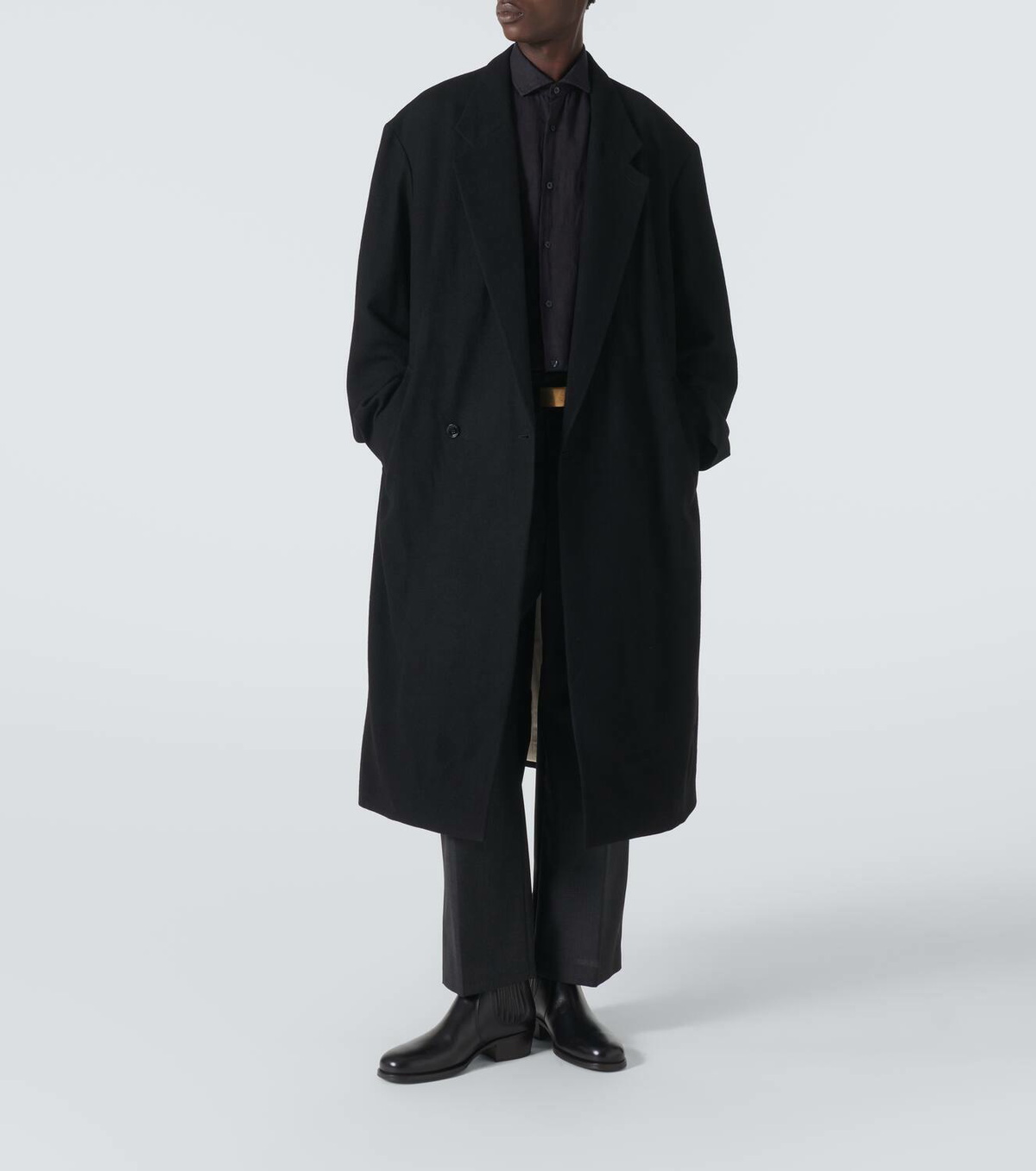 Lemaire Oversized virgin wool twill overcoat Lemaire Lemaire Oversized virgin wool twill overcoat Lemaire