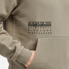 Napapijri Men's Premium 1987 Hoodie in Beige Brindle
