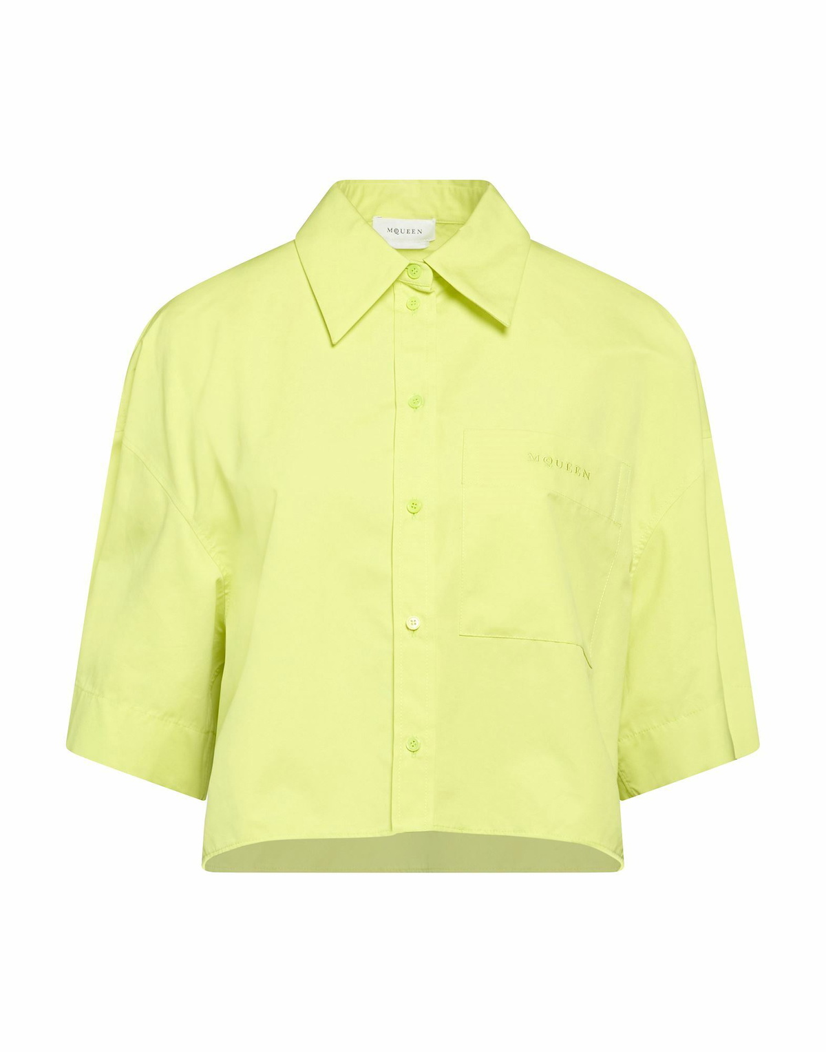 Mcqueen Womens Shirt Lime in Green