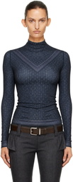 KNWLS Navy Halcyon Top