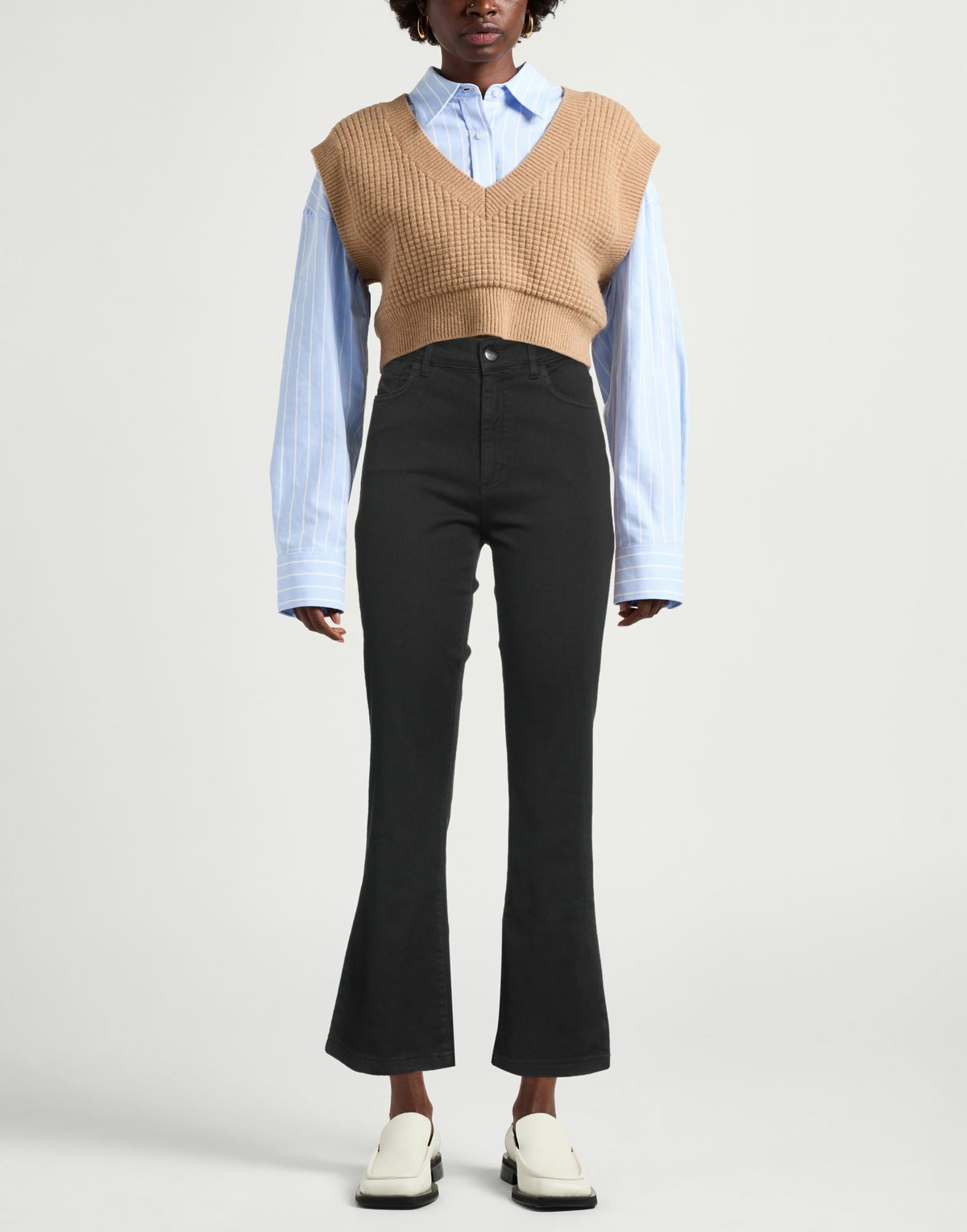 Jijil Womens Pants in Black