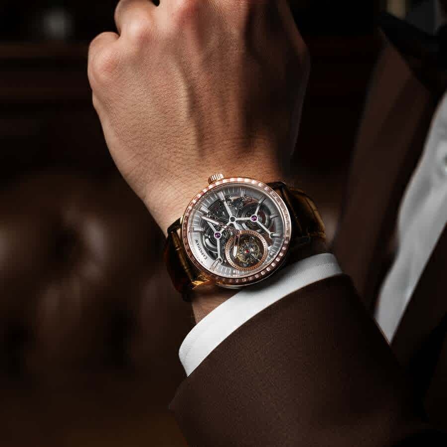 Thomas Earnshaw Engineer Silver-tone Dial Mens Watch ES-8317-03