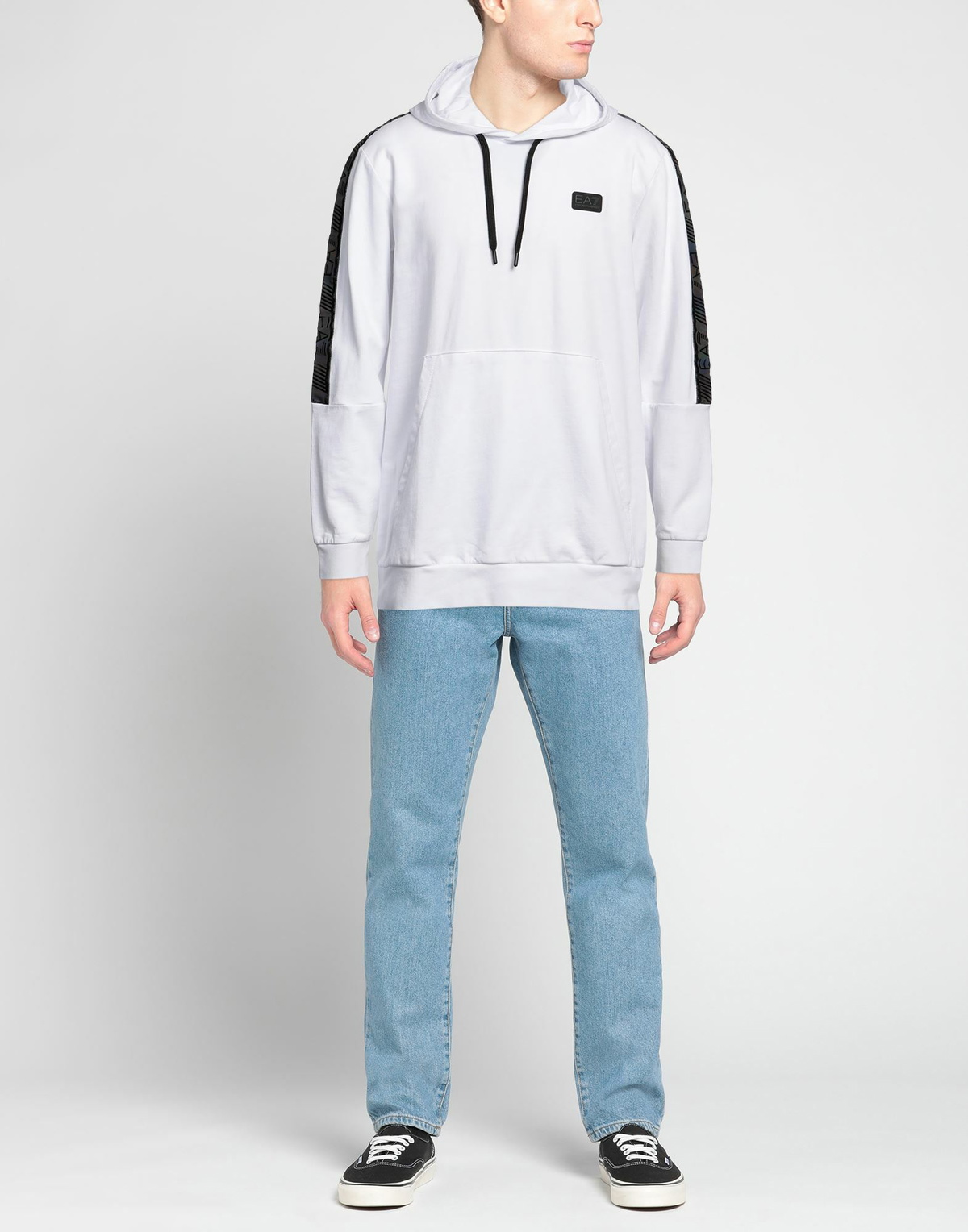 Ea7 Mens Sweatshirt in White