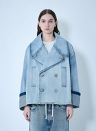 MM6 Maison Margiela Oversized Denim Peacoat