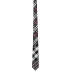 Burberry Grey Multi Check Manston Tie