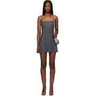 Diesel Gray D-Hupy Minidress