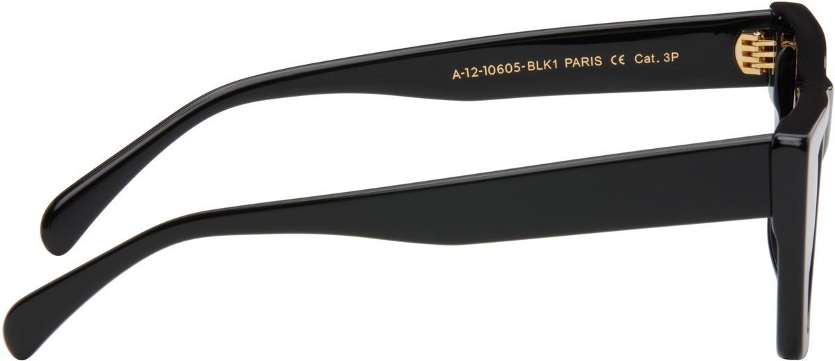 ANINE BING Black Paris Sunglasses