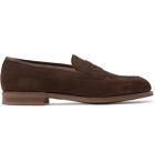 Edward Green - Piccadilly Leather Penny Loafers - Brown