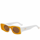 Loewe Eyewear Paul's Ibiza Original Sunglasses in Yellow 