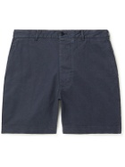Alex Mill - Mercer Straight-Leg Cotton-Blend Twill Chino Shorts - Blue